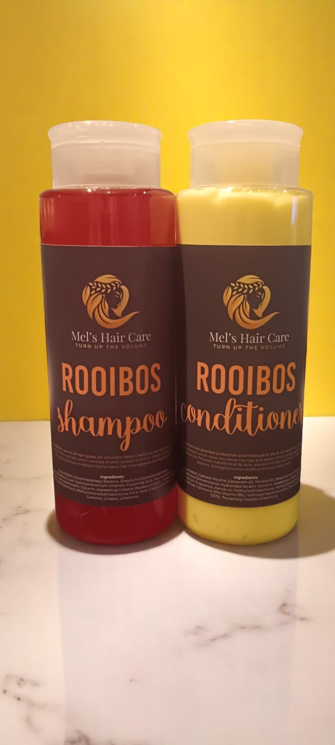 500ml Rooibos Sulphate Free Shampoo & Conditioner