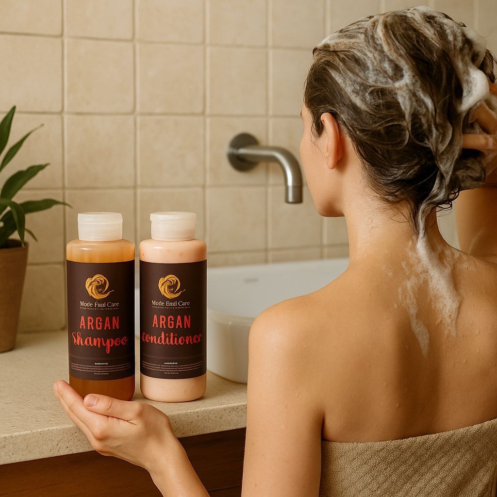 500ml Argan Sulphate Free Shampoo & Conditioner