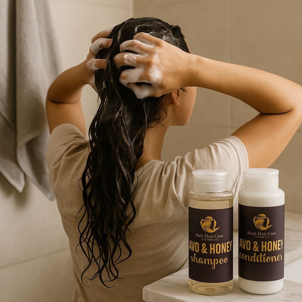 500ml Avo & Honey Sulphate Free Shampoo and Conditioner