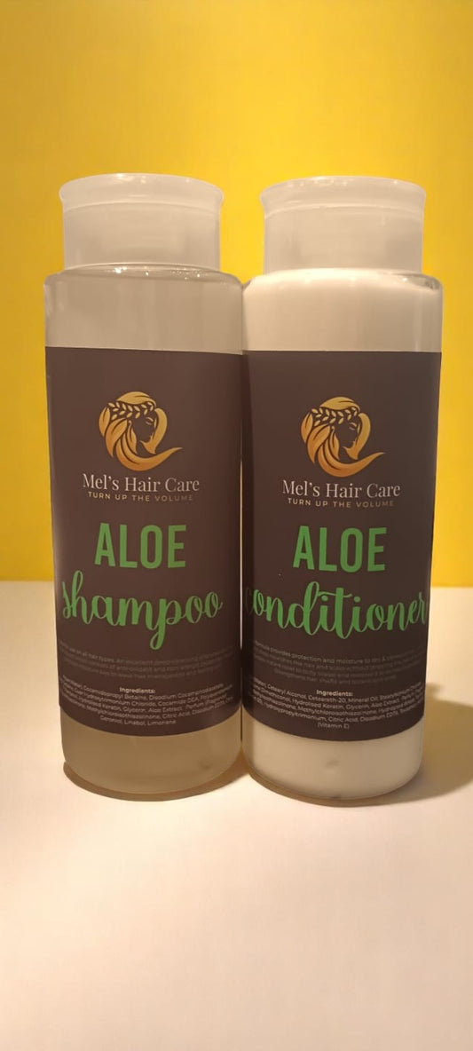 500ml Sulphate Free Aloe Shampoo & Conditioner