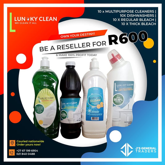 750ml Cleaning Reseller Combo