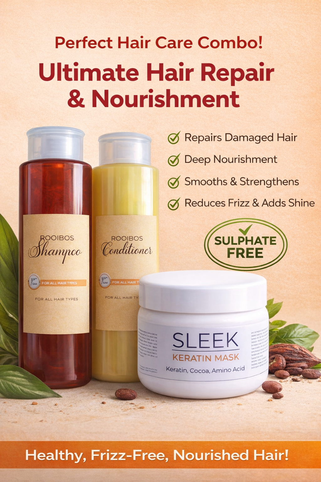 Rooibos Hair Care Combo