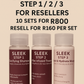 Xotox Coffee Infused 3-Step Reseller Combo (10 Sets)
