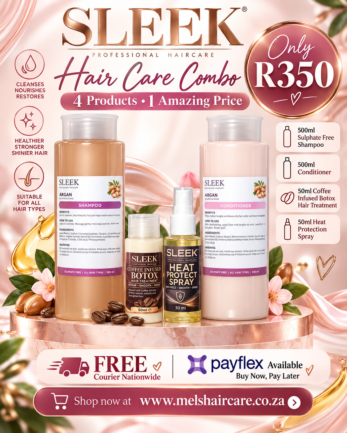 Sleek Hair Care Combo
