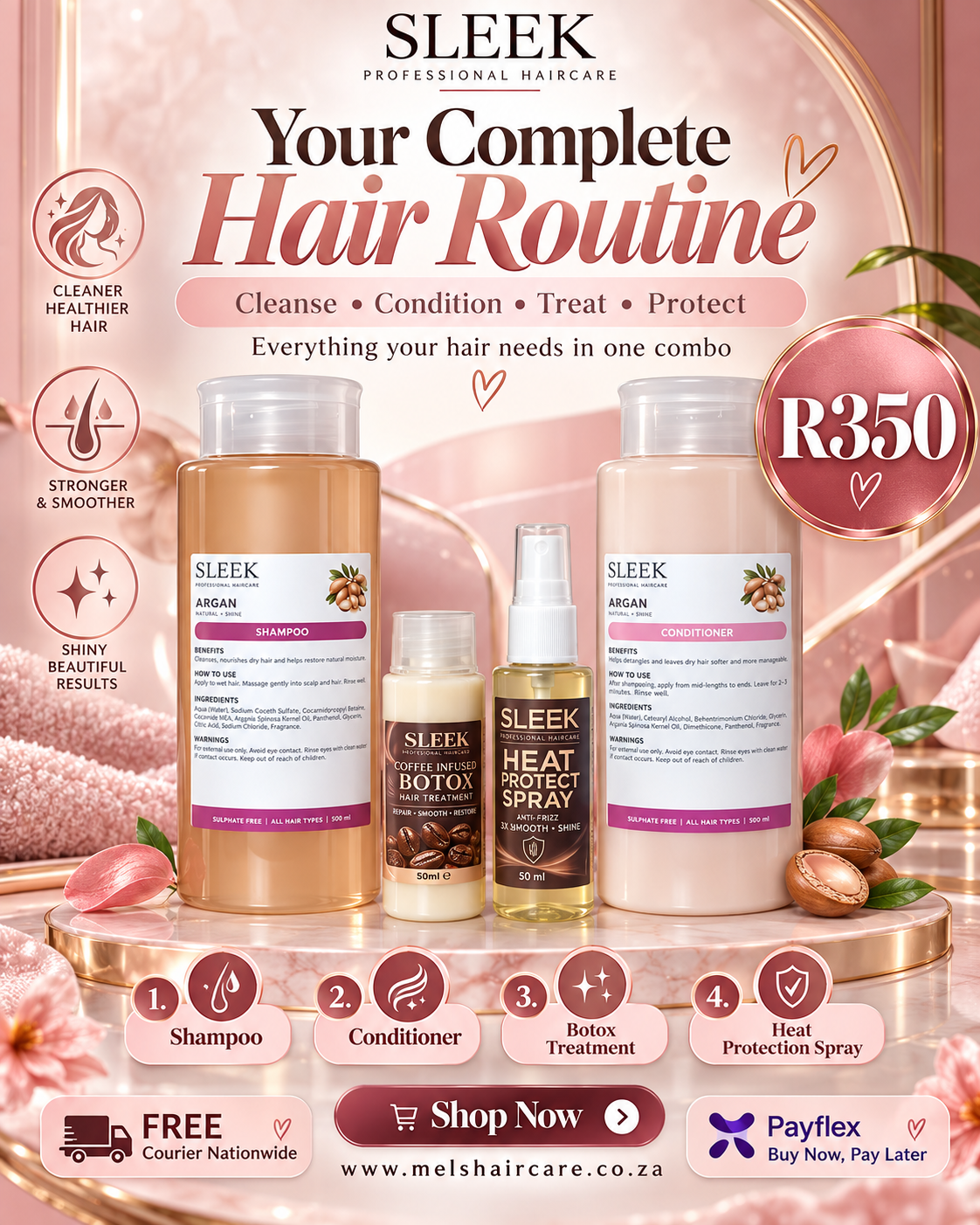 Sleek Hair Care Combo
