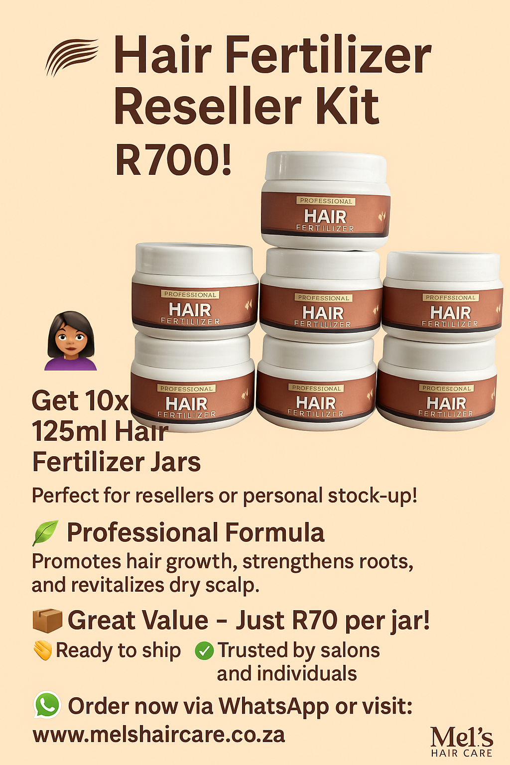 Hair Fertilizer Reseller Kit